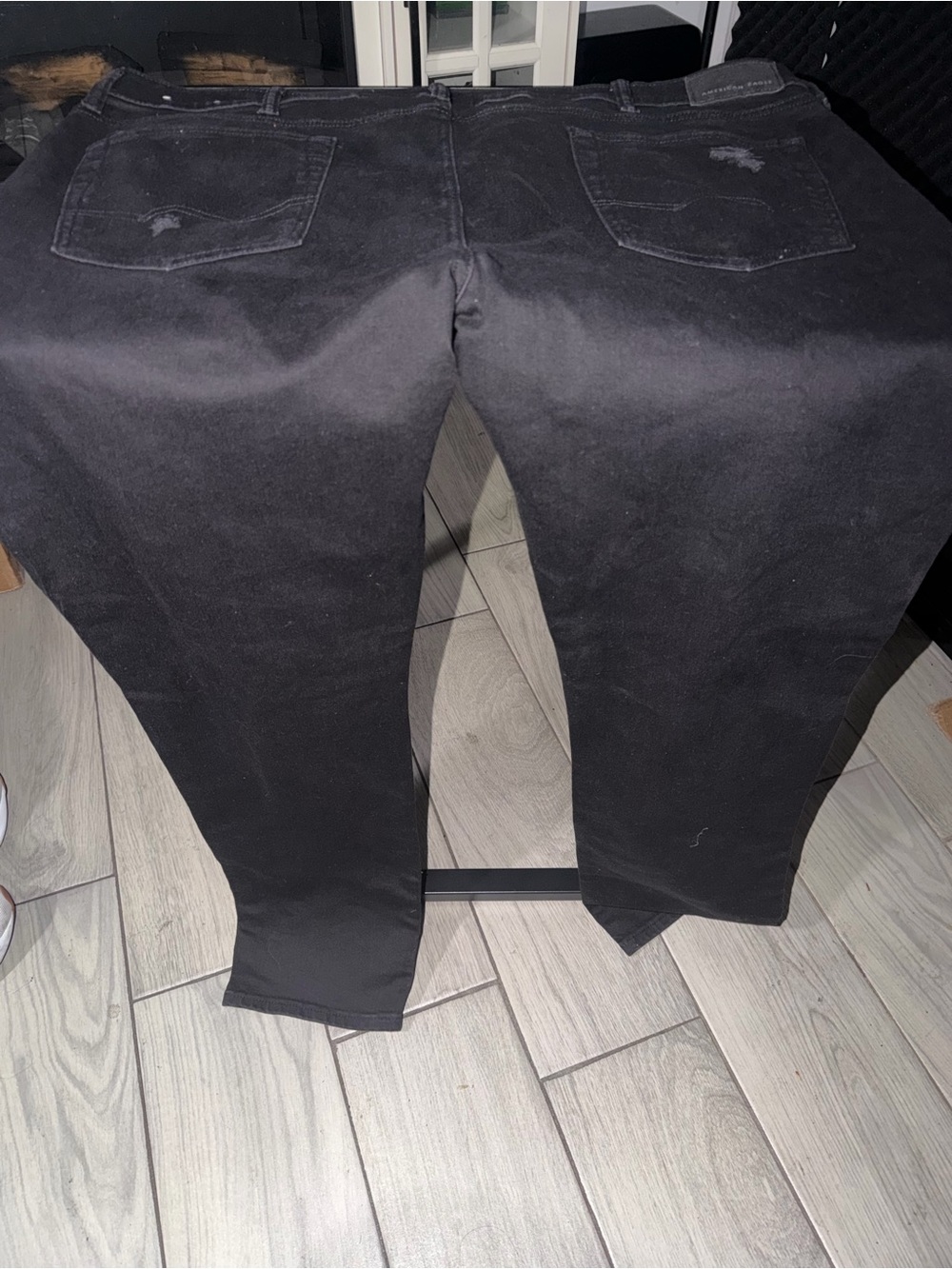 American Eagle Outfitters Slim Straight Black Men's Jeans